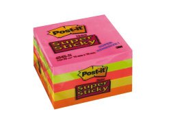 Silně lepící poznámkové bločky POST-IT Super Sticky 654SN