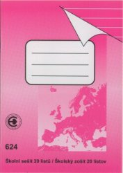 Sešit školní 624 Eko