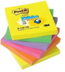 Bloček samolepicí 3M ZZ R-330-NR