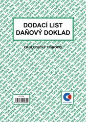 Dodací list A5 Baloušek ET130, nepropisující