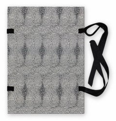 Spisové desky s tkanicí A4 Hit hadí kůže