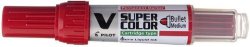 Popisovač Pilot V Super Color červený