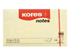 Bloček Kores 125x75 mm