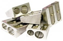 Ořezávátko Europen hliníkové na 2 tužky