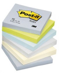 Bloček samolepicí 76x76 mm 3M mineral