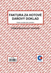 Faktura A5 za hotové NCR Baloušek PT198, nepropisující