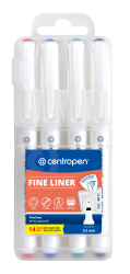 Liner Centropen 4611 4 ks sada liner