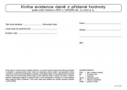 Kniha evidence DPH Optys 1019