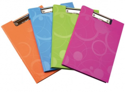 Deska s klipem A4 PVC rozev.Colori růžov, 069/7296 růžová