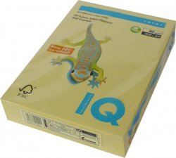 Barevný papír IQ A4 YE23 světle žlutá