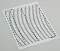 Podložka do sešitu A5 linka papírová