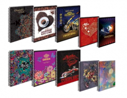 Spirálový blok Exclusive A5 linka