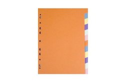 Rozdružovač A4 Hit 12 barev karton