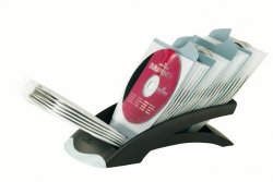 CD/DVD box Durable černý