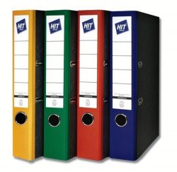 Pořadač páka A4 5cm Hit barevný hřbet modrý