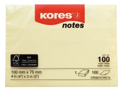 Bloček Kores 100x75 mm