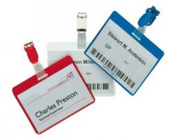 Identifikátor barevný transparentní Durable 8106