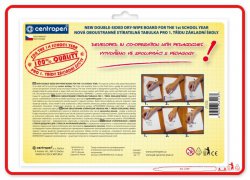 Stíratelná tabulka A4 na šířku 7719