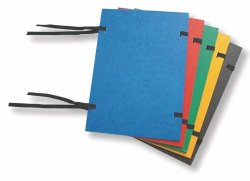 Spisové desky s tkanicí A4 Hit prešpán