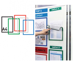 Rámeček Lean Magnet A4, 5ks A4