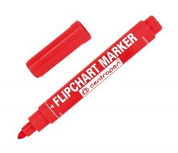 Značkovač Centropen 8550 červený