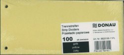 Rozdružovač pásky 100ks Donau žlutá