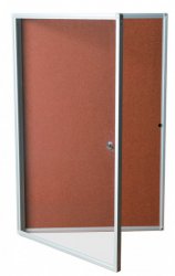 Vitrína uzamykatelná 60x90 cm korek