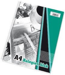 Blok colegia A5 spirála čtvereček