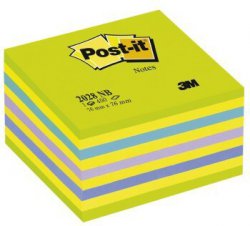 Bloček samolepicí 76x76 mm 3M 2028 studená