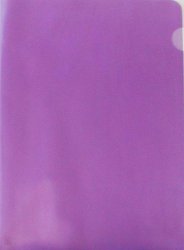 Obal A4 do L 120my fialový Donau