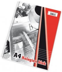 Blok colegia A4 spirála linka