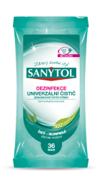 SANYTOL Dezinfekční utěrky