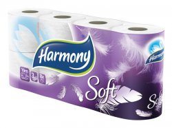 Toaletní papír Harmony Soft 8 ks