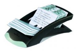 Rotační kartototéka Durable linear 2412 černá