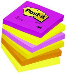 Bloček samolepicí 76x76 mm 3M ovoce