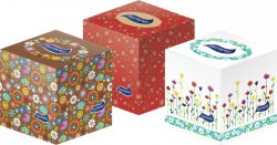 Kapesníčky Harmony Cube box