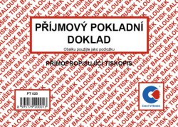 Příjmový pokladní doklad A6 NCR Baloušek PT020