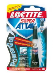 Lepidlo vteřinové Super Attak Power Gel 3g