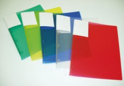 Pořadač celoplastový 4 kroužek A4 2cm Linarts Diagonál+1/3kapsa