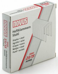 Drátky do sešívačky Novus 23/15