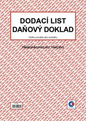 Dodací list A4 NCR Baloušek PT150