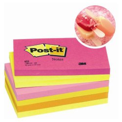 Bloček samolepicí 3M 655 tutti frutti 76x127 mm