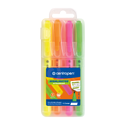 Zvýrazňovač Centropen 2822 4 ks sada