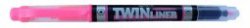 Zvýrazňovač oboustranný Twin růžový