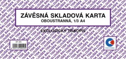 Skladová karta 1/3 A4 Baloušek ET470