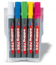 Popisovač Edding 725 sada 5ks