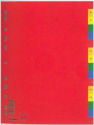 Rozdružovač A4 A-Z PVC barevný 16 stran Donau