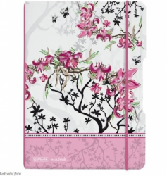 Blok A5 Ladylike čtver. 40l květiny, Herlitz květiny