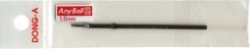 Náplň do kuličkového pera AnyBall 1,0 mm červená