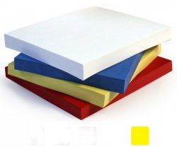 Zadní desky pro vazbu Delta žlutý